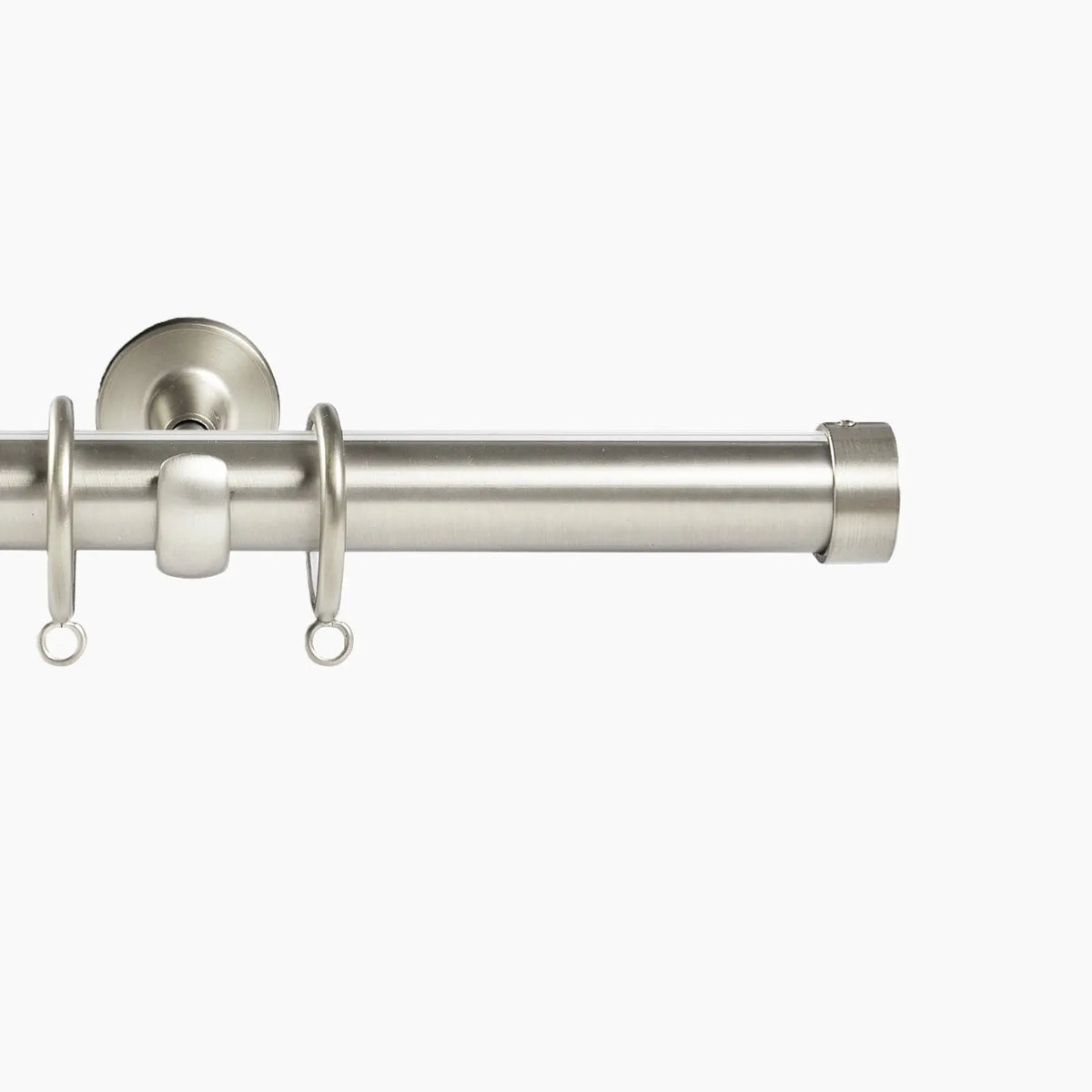 Arno Single Decorative Curtain Rod with Rings