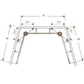 Cato Bay Window Curtain Traverse Rod