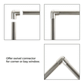 Cato Bay Window Curtain Traverse Rod
