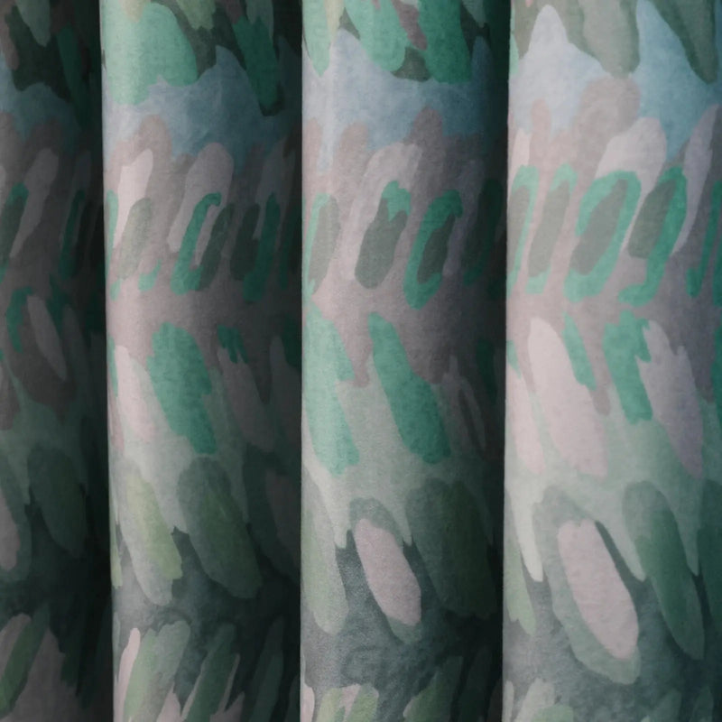 Amy Switzer x TWOPAGES Modern Luxe Velvet Pleated Curtains