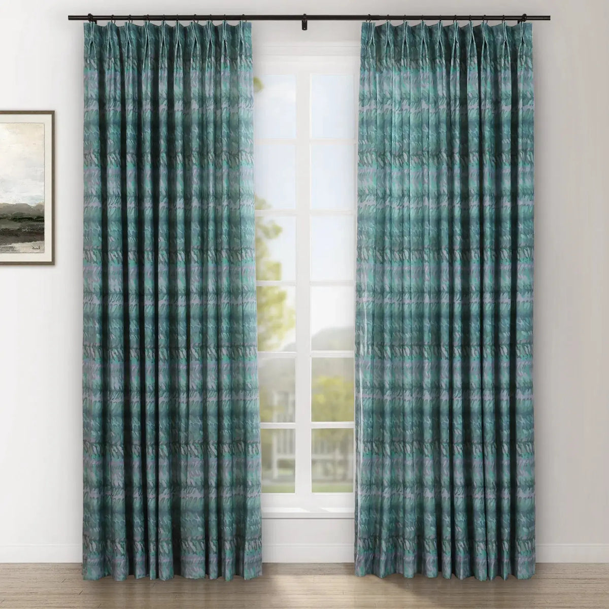 Amy Switzer x TWOPAGES Modern Luxe Velvet Pleated Curtains