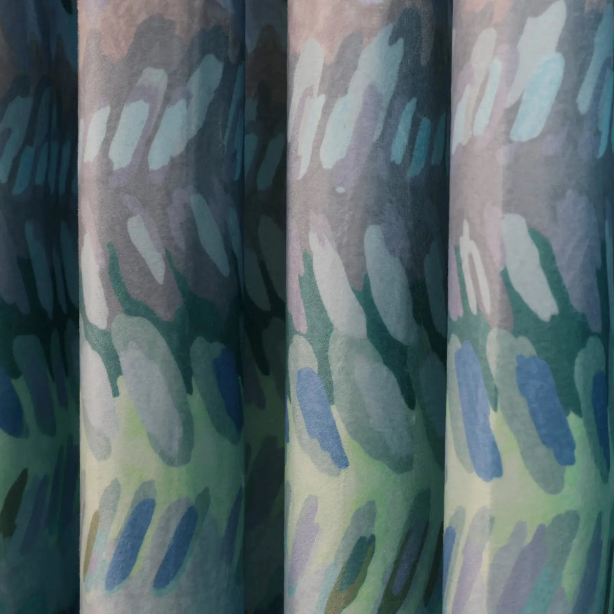 Amy Switzer x TWOPAGES Modern Luxe Velvet Pleated Curtains