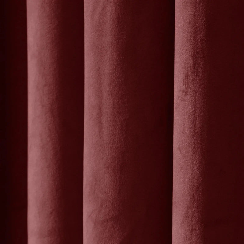 Birkin Velvet Pleated Curtains