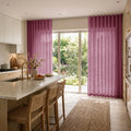 Liz Linen S-fold Curtain with Belt Hook - Lora Track