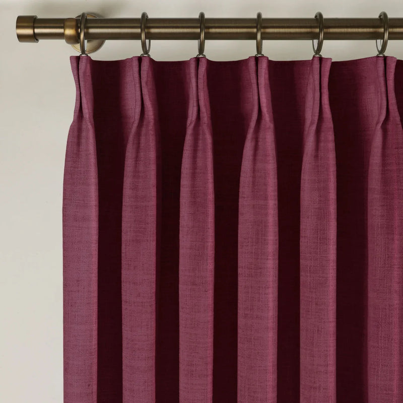 Liz Linen Pleated Curtains