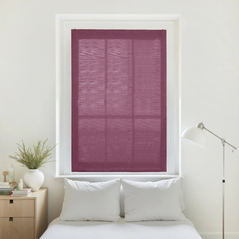 Liz Linen Relaxed Roman Blind Cord Lift