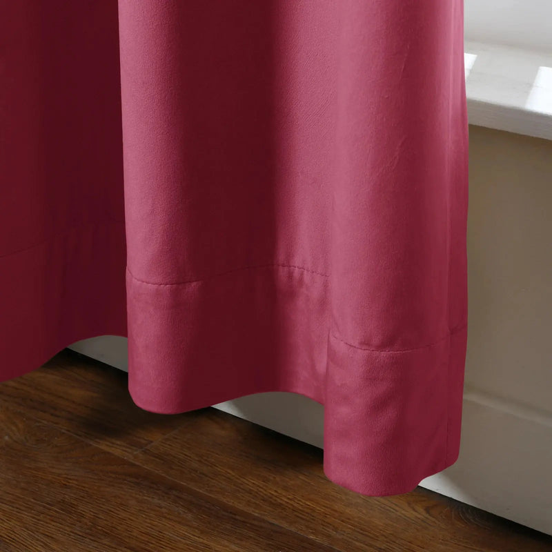Birkin Velvet Pleated Curtains