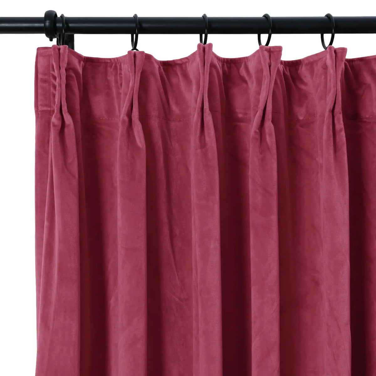 Birkin Velvet Pleated Curtains