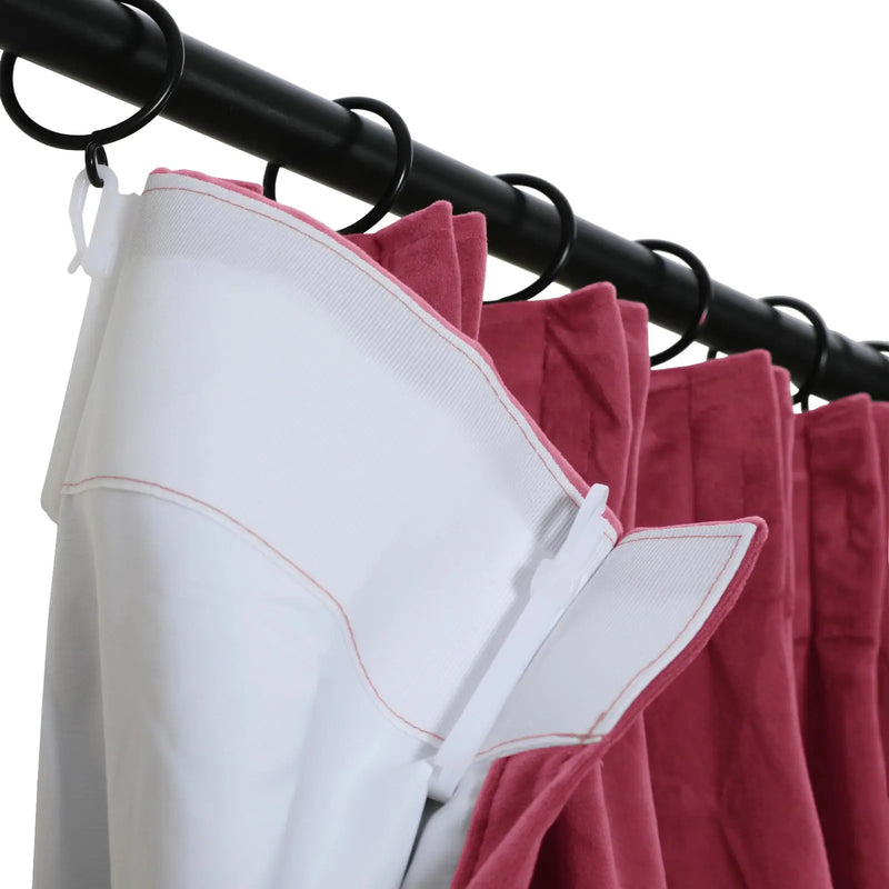 Birkin Velvet Pleated Curtains