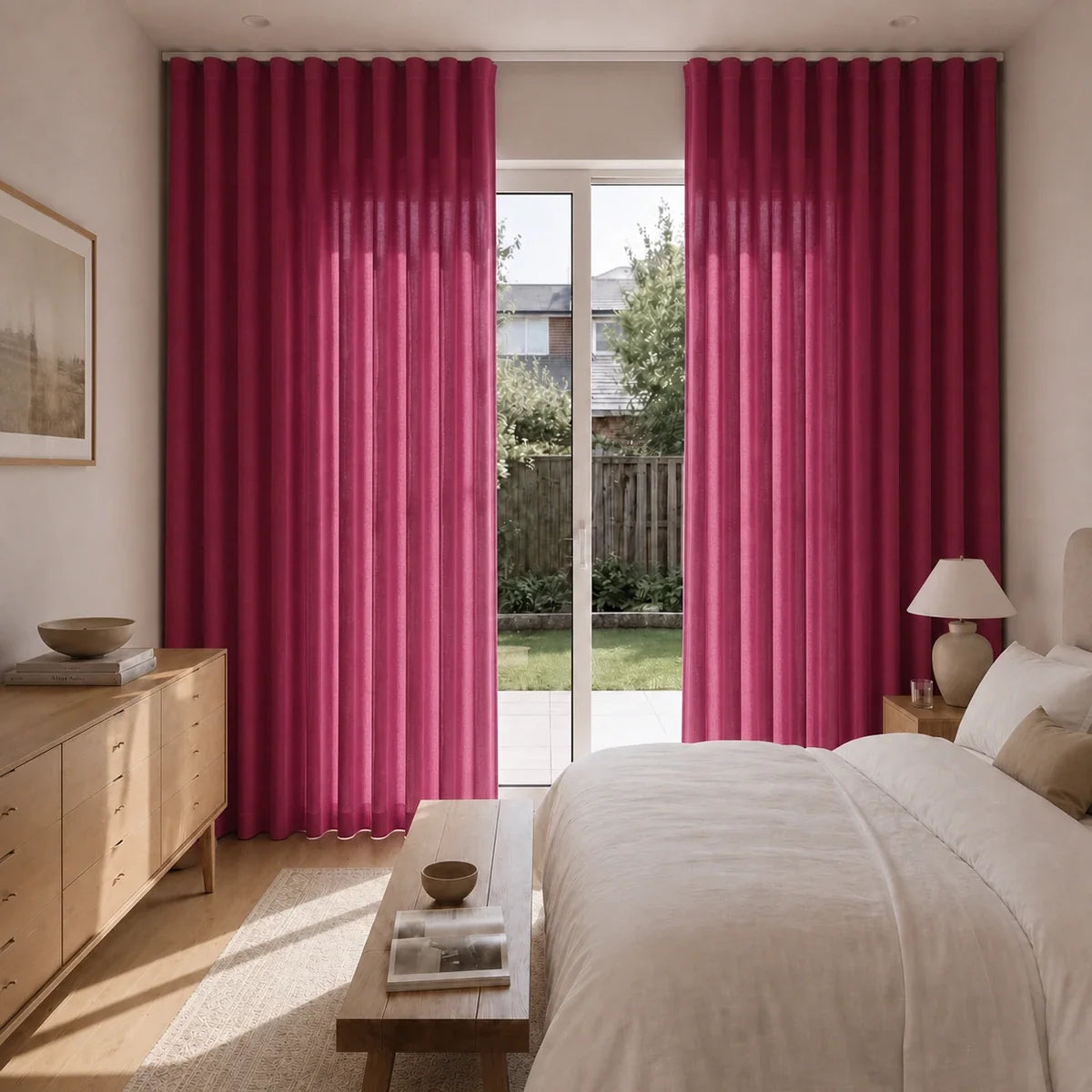 Birkin Velvet S-fold Curtains with Belt Hook - Lora Track