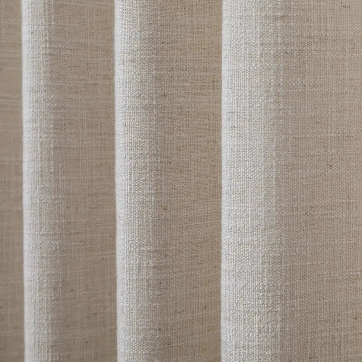 Liz Ripple Fold Linen Curtains --TWOPAGES