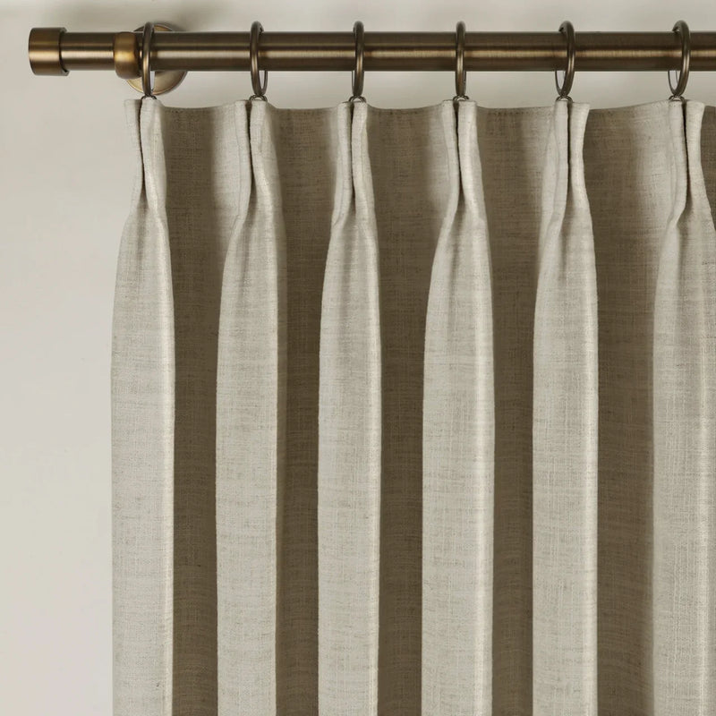Liz Linen Pleated Curtains