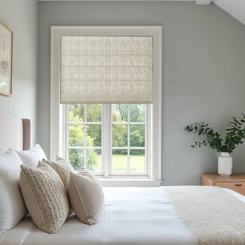 Flat Fold Roman Blind Cordless