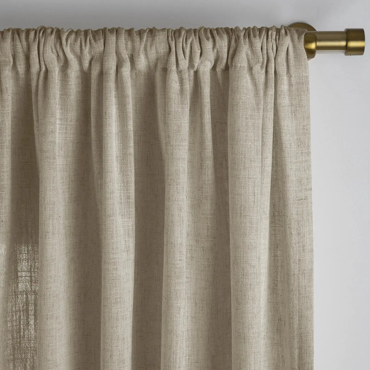 Liz Linen Soft Top Curtains