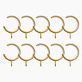 Vengo Quiet-Glide C-Loop Rings (Pack of 10)