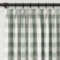 Celia Striped Plaid Curtains