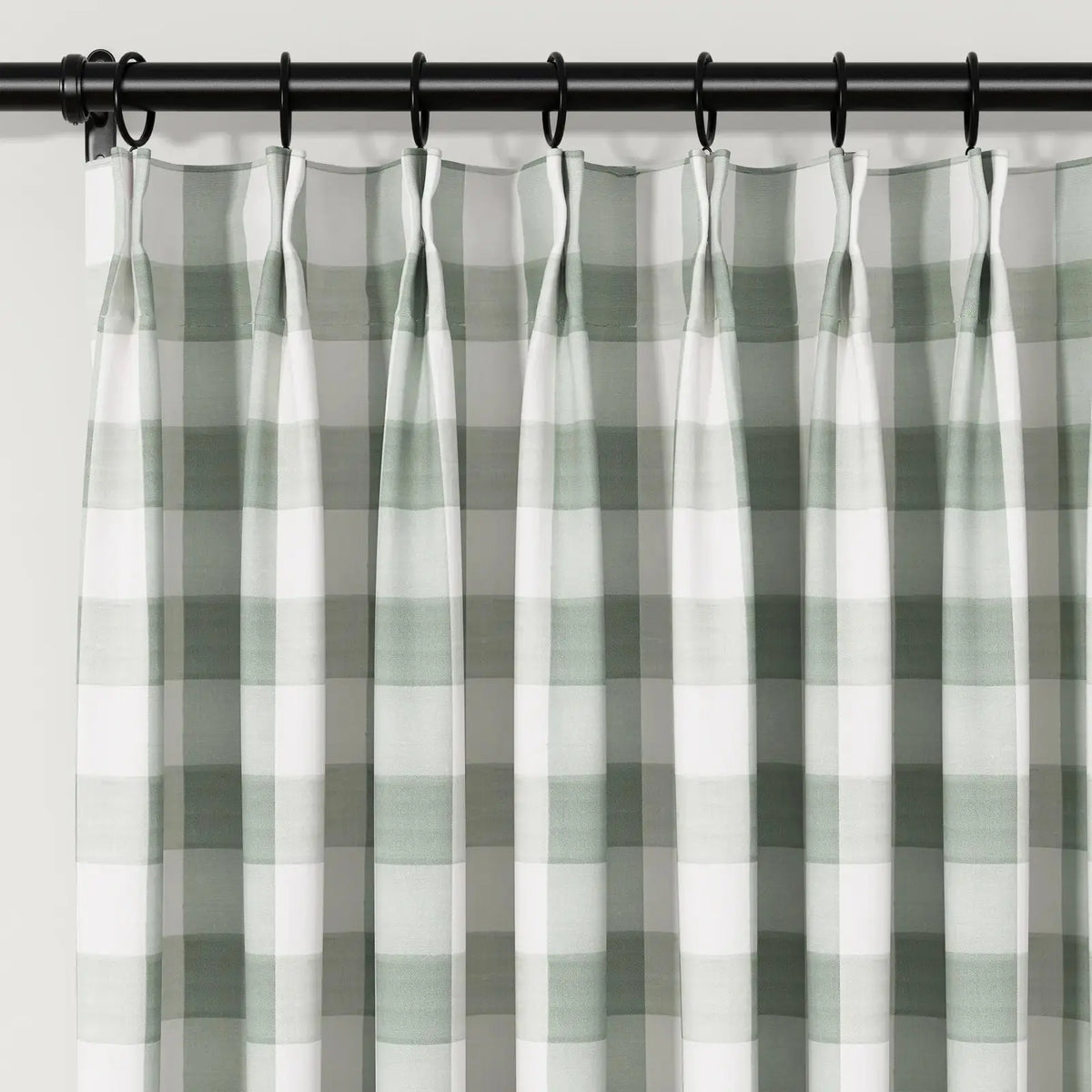 Celia Striped Plaid Curtains