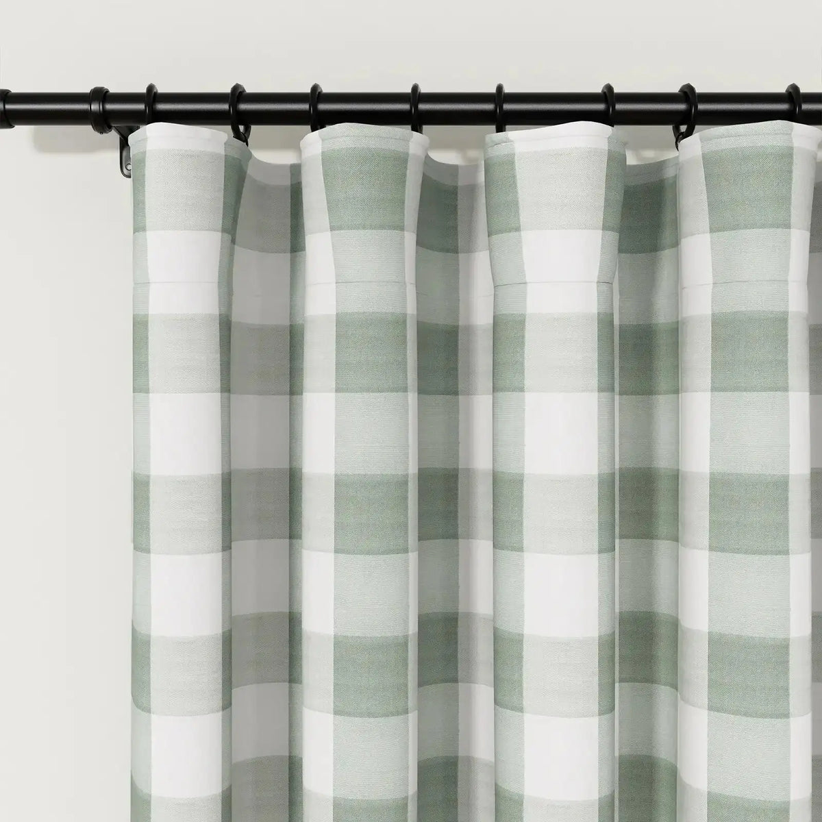 Celia Striped Plaid Curtains