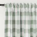 Celia Striped Plaid Curtains