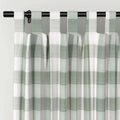 Celia Striped Plaid Curtains