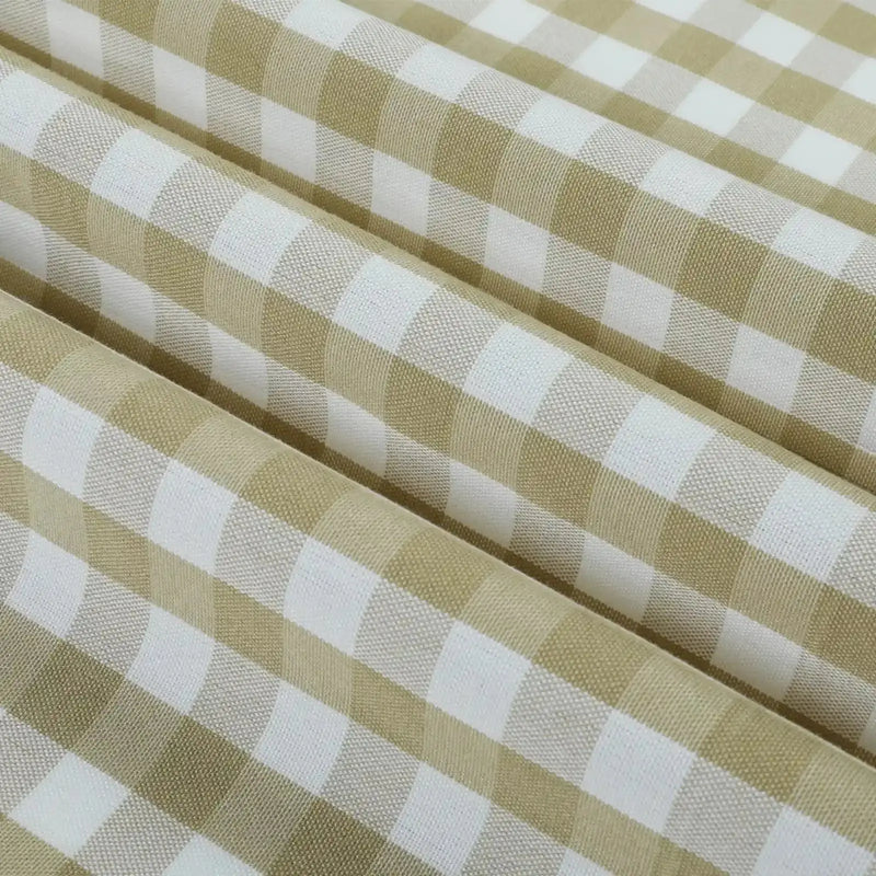 Celia Striped Plaid Curtains