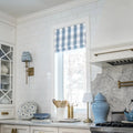 Celia Patterned No-Drill Roman Blind Cordless