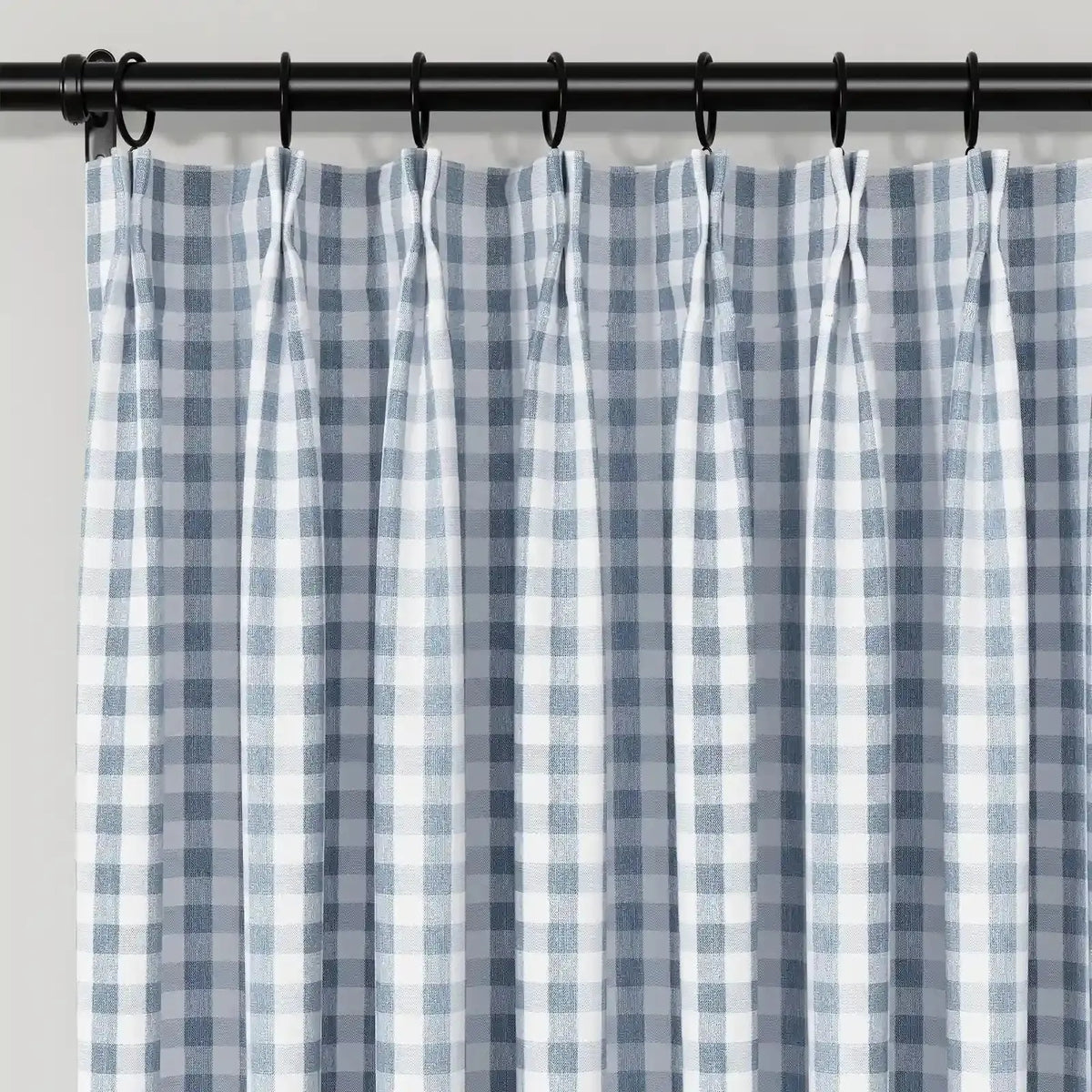 Celia Striped Plaid Curtains