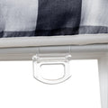 Celia Patterned No-Drill Roman Blind Cordless
