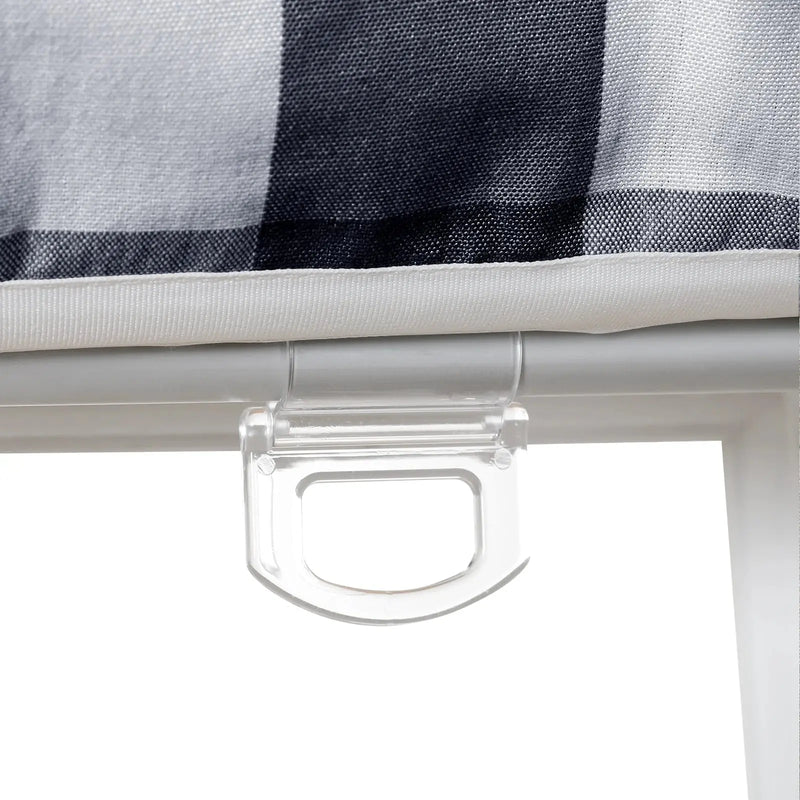 Celia Patterned No-Drill Roman Blind Cordless