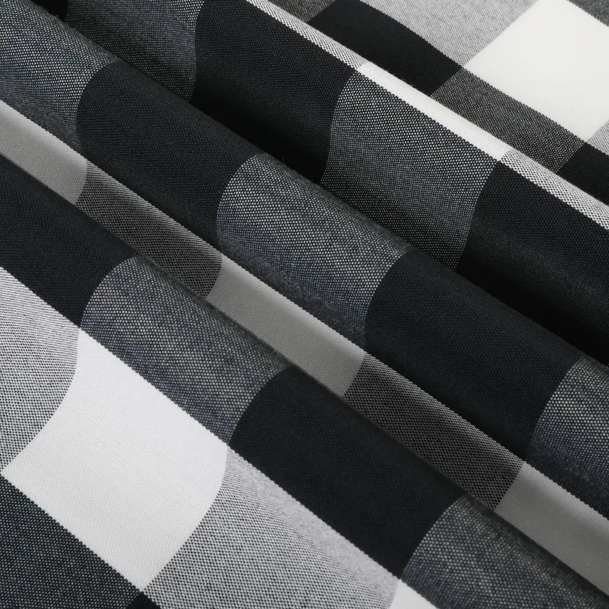 Celia Striped Plaid Curtains