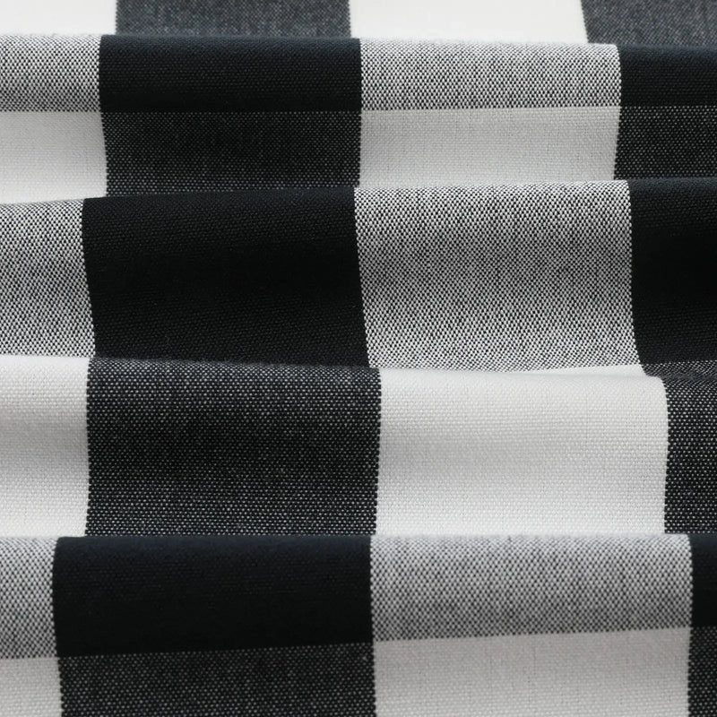 Celia Striped Plaid Curtains