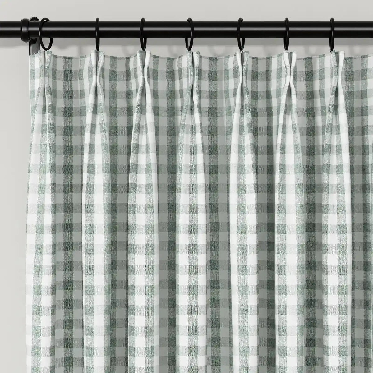 Celia Striped Plaid Curtains