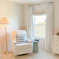 Celia Patterned Roman Blind Cord Lift