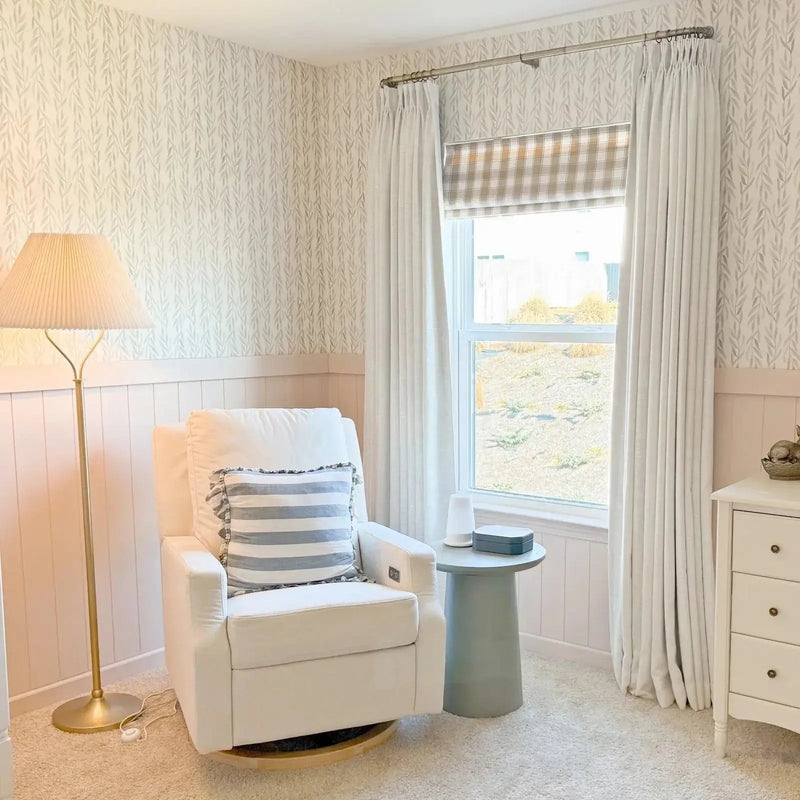 Celia Patterned Roman Blind Cord Lift