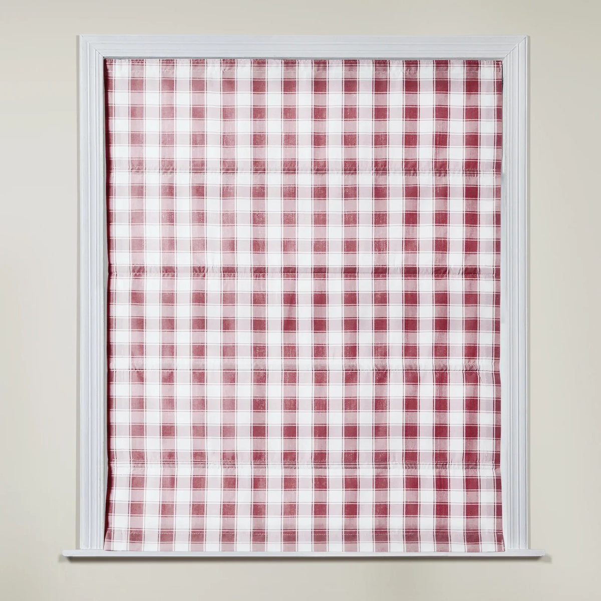 Celia Patterned No-Drill Roman Blind Cordless