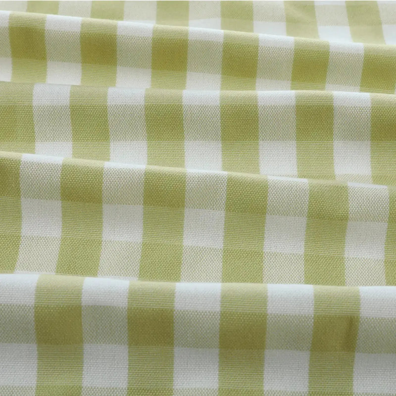 Celia Striped Plaid Curtains
