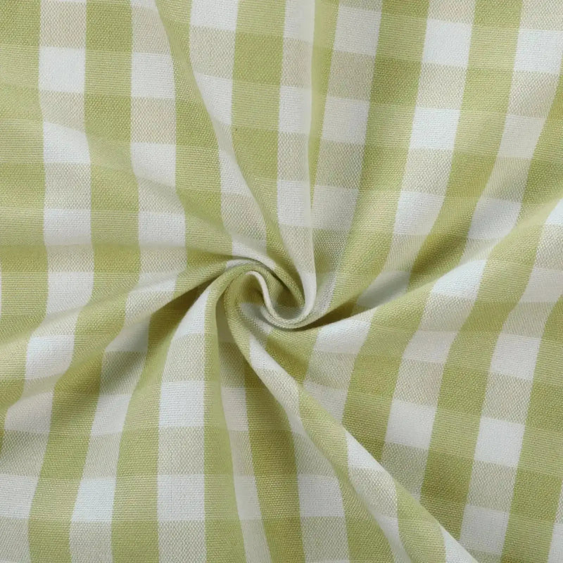 Celia Striped Plaid Curtains