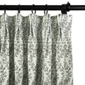 Britt Bengoechea x TWOPAGES Cottage Floral Printed Linen Cotton Pleated Curtains