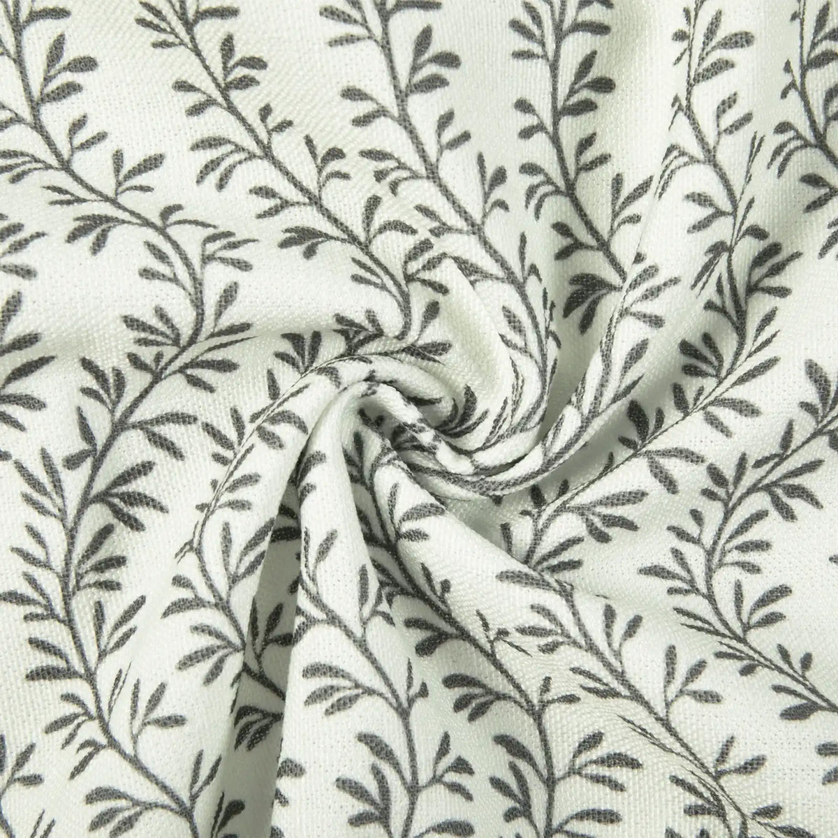 Britt Bengoechea x TWOPAGES Cottage Floral Printed Linen Cotton Pleated Curtains