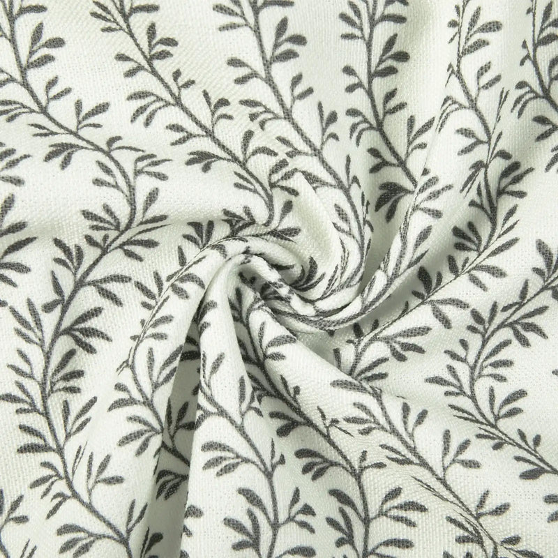 Britt Bengoechea x TWOPAGES Cottage Floral Printed Linen Cotton Pleated Curtains