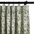 Britt Bengoechea x TWOPAGES Cottage Floral Printed Linen Cotton Pleated Curtains