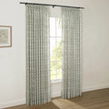 Britt Bengoechea x TWOPAGES Cottage Floral Printed Linen Cotton Pleated Curtains