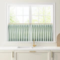 Custom Cafe Curtains Pleated