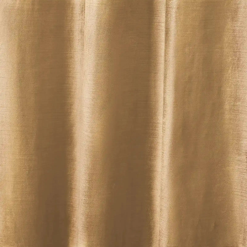 Veda Lustrous Cotton Velvet Pleated Curtains
