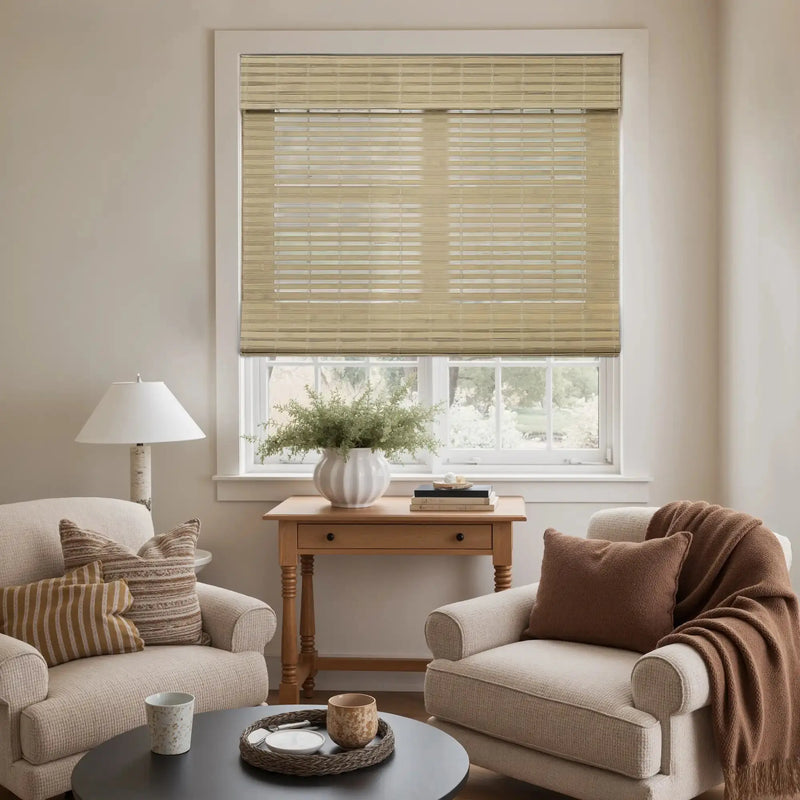 Rae Natural Bamboo Woven Blinds - Series S