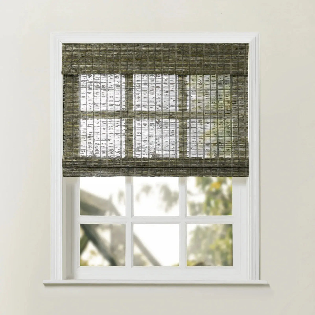 Rae Natural Ramie Jute Woven Wood Blinds - Series D