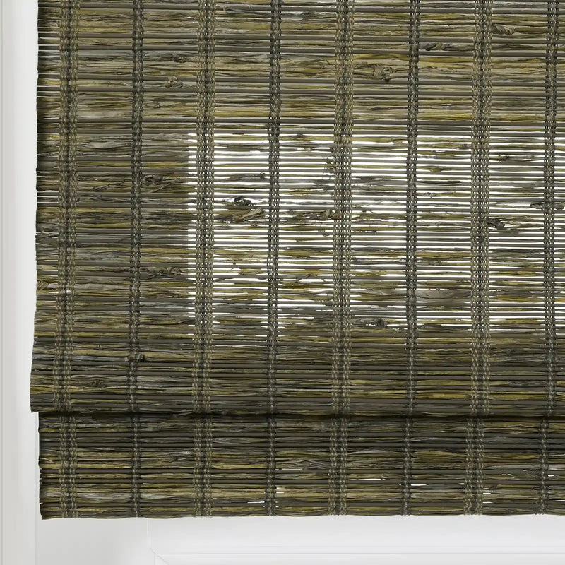 Rae Natural Ramie Jute Woven Wood Blinds - Series D