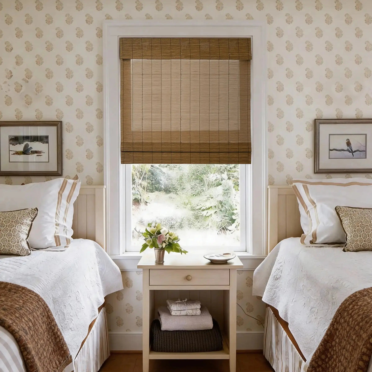 Rae Natural Pure Bamboo Woven Blinds - Series Z