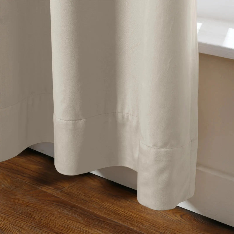 Birkin Velvet Pleated Curtains
