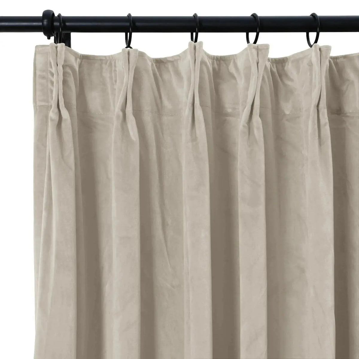 Birkin Velvet Pleated Curtains